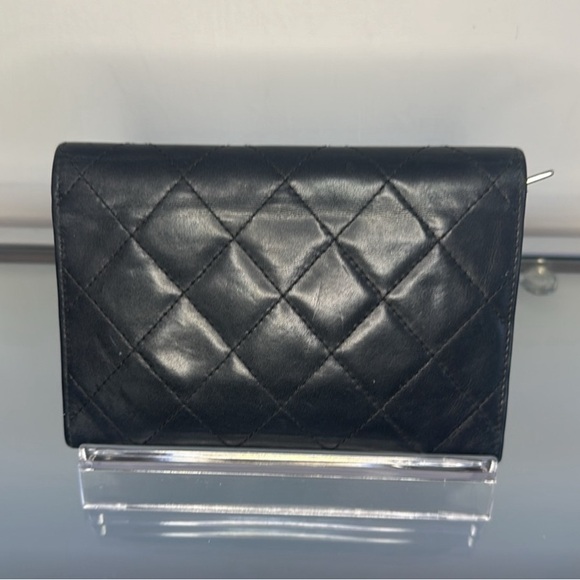 AUTHENTIC CHANEL Cambon Small Calfskin Wallet EUC - Picture 2 of 13